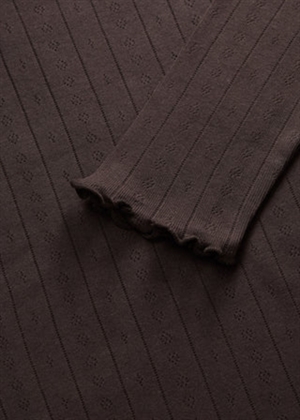 Edie bluse Dark Brown Skall Studio 